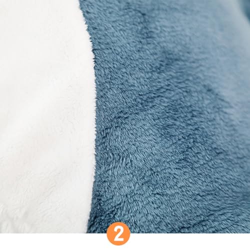 SUPYINI Weiche Flauschige Stoffhaien, Lustige Geschenke für und Mädchen, Plüschspielzeug für Wohnkultur, Nickerchen (80 cm) von SUPYINI