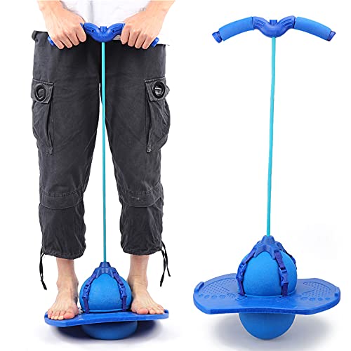SUPYINI Weiche Schwamm-Handläufe, Nicht rutschfeste Pedal-, das Ballspielzeug Hüpft, Ideales Balancing Play Toy für, 2 Farben Erhältlich (Blau) von SUPYINI