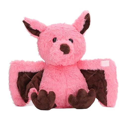 SUPYINI Weiches Fledermaus -Plüsch -gefülltes Spielzeug, Hautfreundliches Fledermaus -Puppenspielzeug mit Weicher Textur für Macht EIN Schönes Alter (Rosa) von SUPYINI