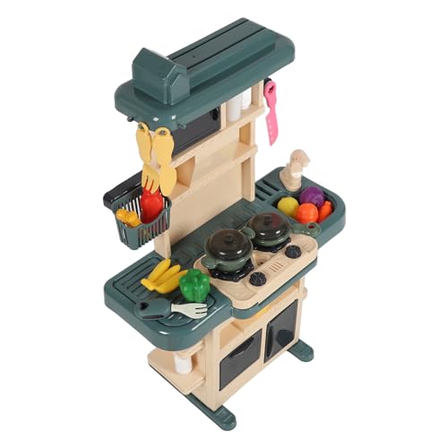 Spielen Küchenset Spielzeug mit Licht, Soundeffekten, Tischgeschirr, 73 cm Höhe, Tat Backrollenspiel Spielzeug, Küchenrollenspiel Spielzeug, Küchenspielspielzeug, von SUPYINI