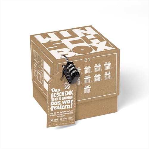 SURPRISA Geschenkbox, Rätselbox Wunschbox – kreative Verpackung für Wunschzettel, Gutscheine und kleine Geschenke SURPRISA Geschenkbox, Rätselbox Wunschbox – kreative Verpackung für Wunschzettel, Gutscheine und kleine Geschenke von SURPRISA