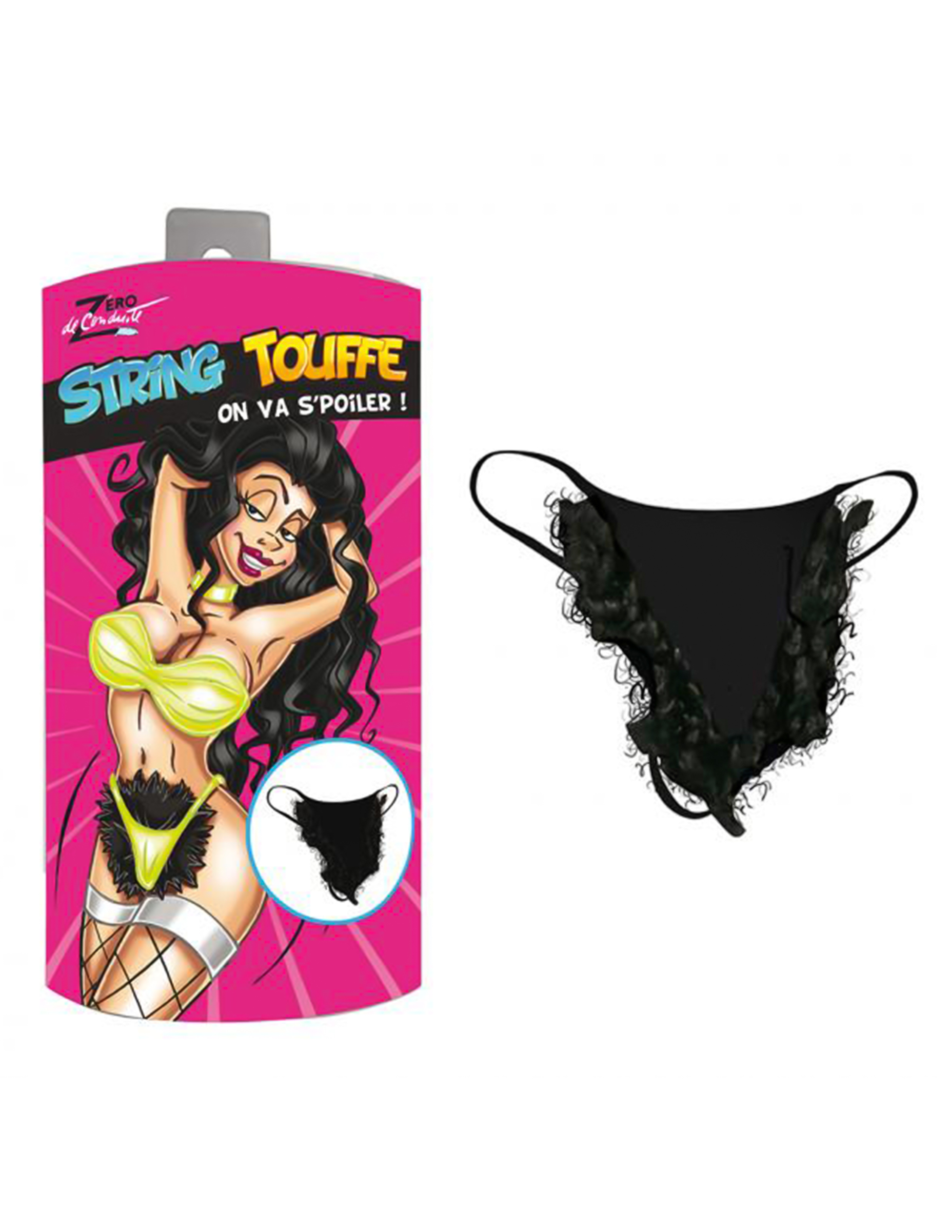 Haariger Tanga mit Toupet - für den ultimativen Humor-Effekt! von SURPRISEZ VOUS