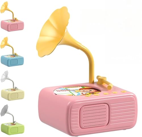 Kinder-Phonograph, interaktives Musikspielzeug für Kleinkinder, tolles Geschenk für Jungen und Mädchen von SUYOIKHGMN