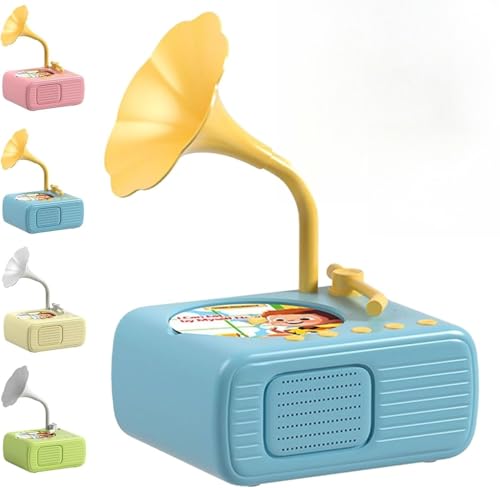 Kinder-Phonograph, interaktives Musikspielzeug für Kleinkinder, tolles Geschenk für Jungen und Mädchen von SUYOIKHGMN