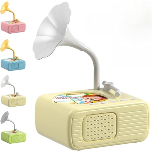 Kinder-Phonograph, interaktives Musikspielzeug für Kleinkinder, tolles Geschenk für Jungen und Mädchen von SUYOIKHGMN