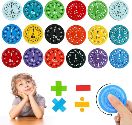 18 Stück Mathe Fidget Spinner von SUZEYEN
