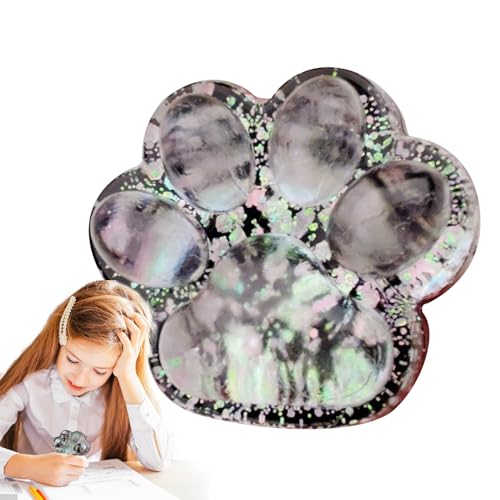 MWZBTG Squishy Katze Pfote, 2 Stück Cat Paw Squeeze Toy, 7 X 6 cm Katzenpfoten squis-hies, Squishy Pfote, Squishy Anti Stress Spielzeug, Pfot-en Anti Stress Für Erwachsene Und Kinder von SVCEQZE