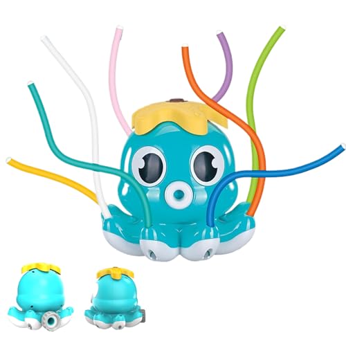 SVCEQZE Outdoor Sprinkler Für Kinder | Oktopus-förmiger Rasensprinkler mit 8 schwingenden Röhren - Gartenspielzeug Ab 3 Jahren Für Draußen Wasserspaß Garten Park Sommer SVCEQZE Outdoor Sprinkler Für Kinder | Oktopus-förmiger Rasensprinkler mit 8 schwingenden Röhren - Gartenspielzeug Ab 3 Jahren Für Draußen Wasserspaß Garten Park Sommer von SVCEQZE