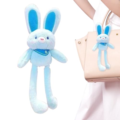 SVCEQZE Pull-up-Kaninchen-Plüsch-Schlüsselbund, Ziehen Sie Ohren Rabbit Plüschspielzeug | 11inch interaktive Osterhase gefülltes Tier - Super weicher und interaktiver, schaltbarer Ohrschlüsselketten SVCEQZE Pull-up-Kaninchen-Plüsch-Schlüsselbund, Ziehen Sie Ohren Rabbit Plüschspielzeug | 11inch interaktive Osterhase gefülltes Tier - Super weicher und interaktiver, schaltbarer Ohrschlüsselketten von SVCEQZE