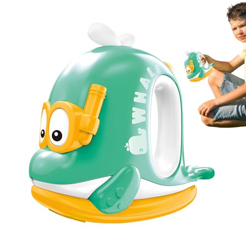 SVCEQZE Strandwasserspray für Kinder, Wassersprinkler für Kinder,Water Sprinkler Kids Outdoor Play Toys - Langstrecken -Delphinform Vollautomatische Wasserabsorption für Mädchen im Freihof im Freien von SVCEQZE