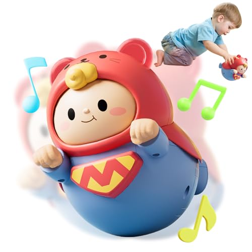 SVIOKODX Baby Wobble Toy,Roly-Poly Toy für Junge Gir,Krabbeln,Tummy Time,Sensory & Musical,Baby Essentials für Reisen, Geschenke für 18+ Monate Kleinkind SVIOKODX Baby Wobble Toy,Roly-Poly Toy für Junge Gir,Krabbeln,Tummy Time,Sensory & Musical,Baby Essentials für Reisen, Geschenke für 18+ Monate Kleinkind von SVIOKODX