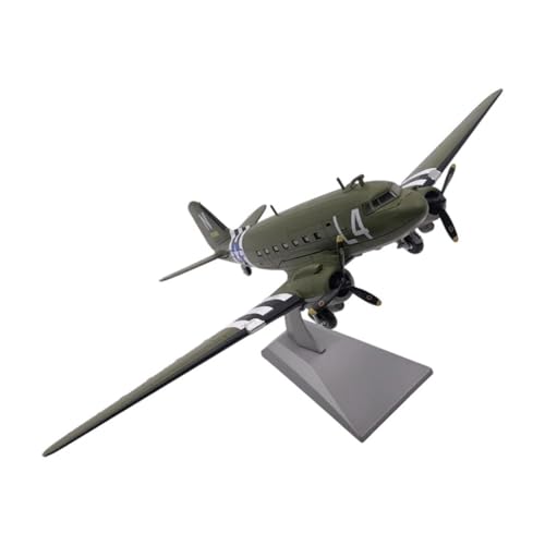 SVRITE Aerobatic Flugzeug Maßstab 1:100 WWII US C47 Transport Fighter Aircraft Alloy Diecast Model Plane Room Decor von SVRITE