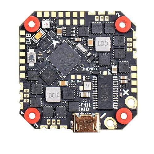 SVRITE GHF411AIO- 40A F411 ICM42688P Flight Controller 40A 4In1 ESC 2-6S 25,5X25,5mm für FPV Toothpick Ducted Drones Teile von SVRITE