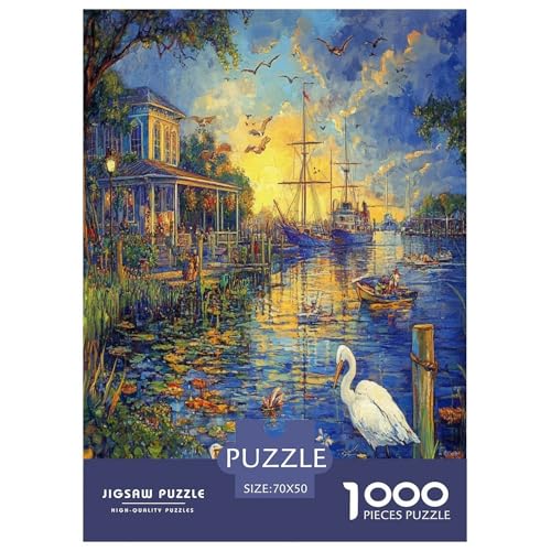 Amsterdamer Kanal Puzzle 1000-teilige Schwer Puzzle Spielzeug Lernspiel Impossible Herausforderungsspielzeug Für Erwachsene Und Kinder in Bewährter 70x50cm/1000pcs Amsterdamer Kanal Puzzle 1000-teilige Schwer Puzzle Spielzeug Lernspiel Impossible Herausforderungsspielzeug Für Erwachsene Und Kinder in Bewährter 70x50cm/1000pcs von SVZCMAVDP