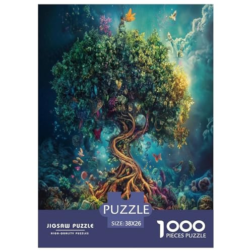Baum des Lebens Puzzle 1000-teilige Schwer Puzzle Spielzeug Pädagogisches Spiel Impossible Herausforderung Spielzeug Für Erwachsene Und Kinder in Bewährter 38x26cm/1000pcs Baum des Lebens Puzzle 1000-teilige Schwer Puzzle Spielzeug Pädagogisches Spiel Impossible Herausforderung Spielzeug Für Erwachsene Und Kinder in Bewährter 38x26cm/1000pcs von SVZCMAVDP