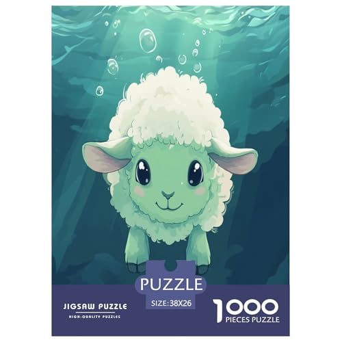 Cartoon Lamm Puzzle 1000-teilige Schwer Puzzle Spielzeug Pädagogisches Spiel Impossible Herausforderung Spielzeug Für Erwachsene Kinder 38x26cm/1000pcs Cartoon Lamm Puzzle 1000-teilige Schwer Puzzle Spielzeug Pädagogisches Spiel Impossible Herausforderung Spielzeug Für Erwachsene Kinder 38x26cm/1000pcs von SVZCMAVDP