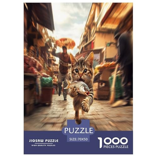 Chinesische ländliche Katze Puzzles 1000 Teile Schwer Puzzle Spielzeug Pädagogisches Spiel Impossible Herausforderungsspielzeug Für Erwachsene Und Kinder in Bewährter 70x50cm/1000pcs Chinesische ländliche Katze Puzzles 1000 Teile Schwer Puzzle Spielzeug Pädagogisches Spiel Impossible Herausforderungsspielzeug Für Erwachsene Und Kinder in Bewährter 70x50cm/1000pcs von SVZCMAVDP