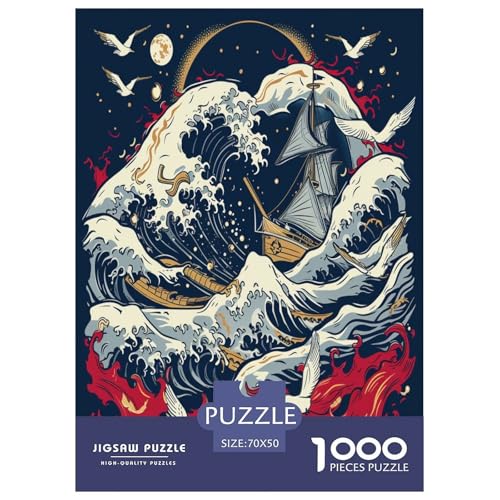 Ozeanwelle Puzzle 1000-teilige Schwer Puzzle Spielzeug Pädagogisches Spiel Impossible Herausforderung Spielzeug Für Erwachsene Kinder 70x50cm/1000pcs Ozeanwelle Puzzle 1000-teilige Schwer Puzzle Spielzeug Pädagogisches Spiel Impossible Herausforderung Spielzeug Für Erwachsene Kinder 70x50cm/1000pcs von SVZCMAVDP