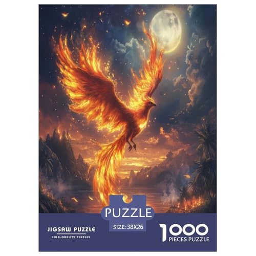 Phoenix Puzzle 1000-teilige Schwer Puzzle Spielzeug Lernspiel Impossible Herausforderung Spielzeug Für Erwachsene Und Kinder Ab 14 Jahren 38x26cm/1000pcs Phoenix Puzzle 1000-teilige Schwer Puzzle Spielzeug Lernspiel Impossible Herausforderung Spielzeug Für Erwachsene Und Kinder Ab 14 Jahren 38x26cm/1000pcs von SVZCMAVDP
