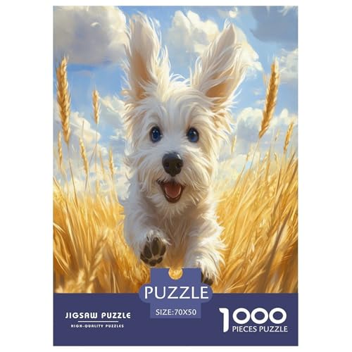 maltesischr Hund Puzzle 1000 Teile Schwer Puzzle Spielzeug Pädagogisches Spiel Impossible Herausforderung Spielzeug Für Erwachsene Kinder 70x50cm/1000pcs maltesischr Hund Puzzle 1000 Teile Schwer Puzzle Spielzeug Pädagogisches Spiel Impossible Herausforderung Spielzeug Für Erwachsene Kinder 70x50cm/1000pcs von SVZCMAVDP