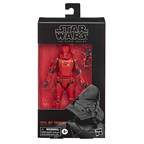 Star Wars The Black Series Sith Jet Trooper Spielzeug 15,2 cm Maßstab The Rise of Skywalker Sammel-Actionfigur, Kinder ab 4 Jahren von Star Wars