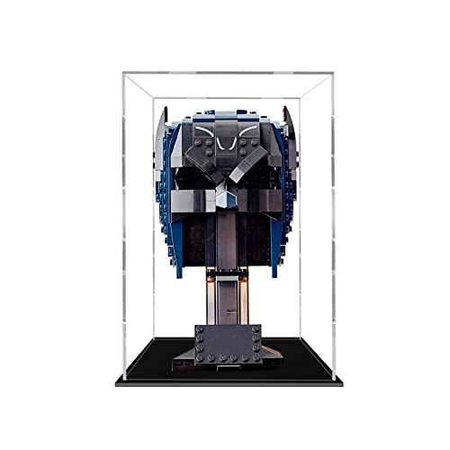 SWDZ Vitrine für Lego Batman Haube aus der klassischen TV-Serie 76238, Acryl-Vitrine für Lego 76238 (Nicht im Lieferumfang enthalten), Größe: 20 x 20 x 25 cm von SWDZ