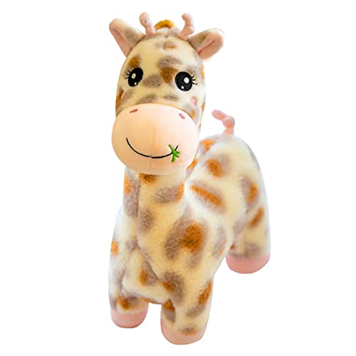 SWECOMZE Giraffe Kuscheltier, Kuscheliges Schmusetier Süßes Giraffe Plüschtier für Mädchen, Jungen & Babys, Stofftier zum Kuscheln & Spielen (40cm) von SWECOMZE
