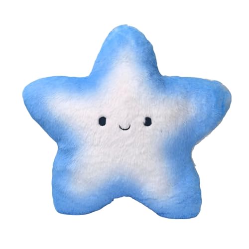 SWECOMZE Plüschtier Plüsch Blauer Ozean Plüschtier Kuscheltier Niedliche Quallen, Seepferdchen. Seestern Spielzeug Kinder Geburtstag Geschenk (Seestern 35cm) von SWECOMZE