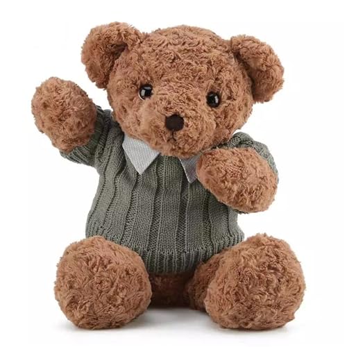 SWECOMZE Teddybär Bär XXL Kuscheltier Groß Teddybären Perfekt zum Kuscheln, Schmusen und Liebhaben, Bär Plüschtier Stofftier Geschenkt für Freundin Geburtstage Valentinstag (Grüner Pullover,50cm) SWECOMZE Teddybär Bär XXL Kuscheltier Groß Teddybären Perfekt zum Kuscheln, Schmusen und Liebhaben, Bär Plüschtier Stofftier Geschenkt für Freundin Geburtstage Valentinstag (Grüner Pullover,50cm) von SWECOMZE