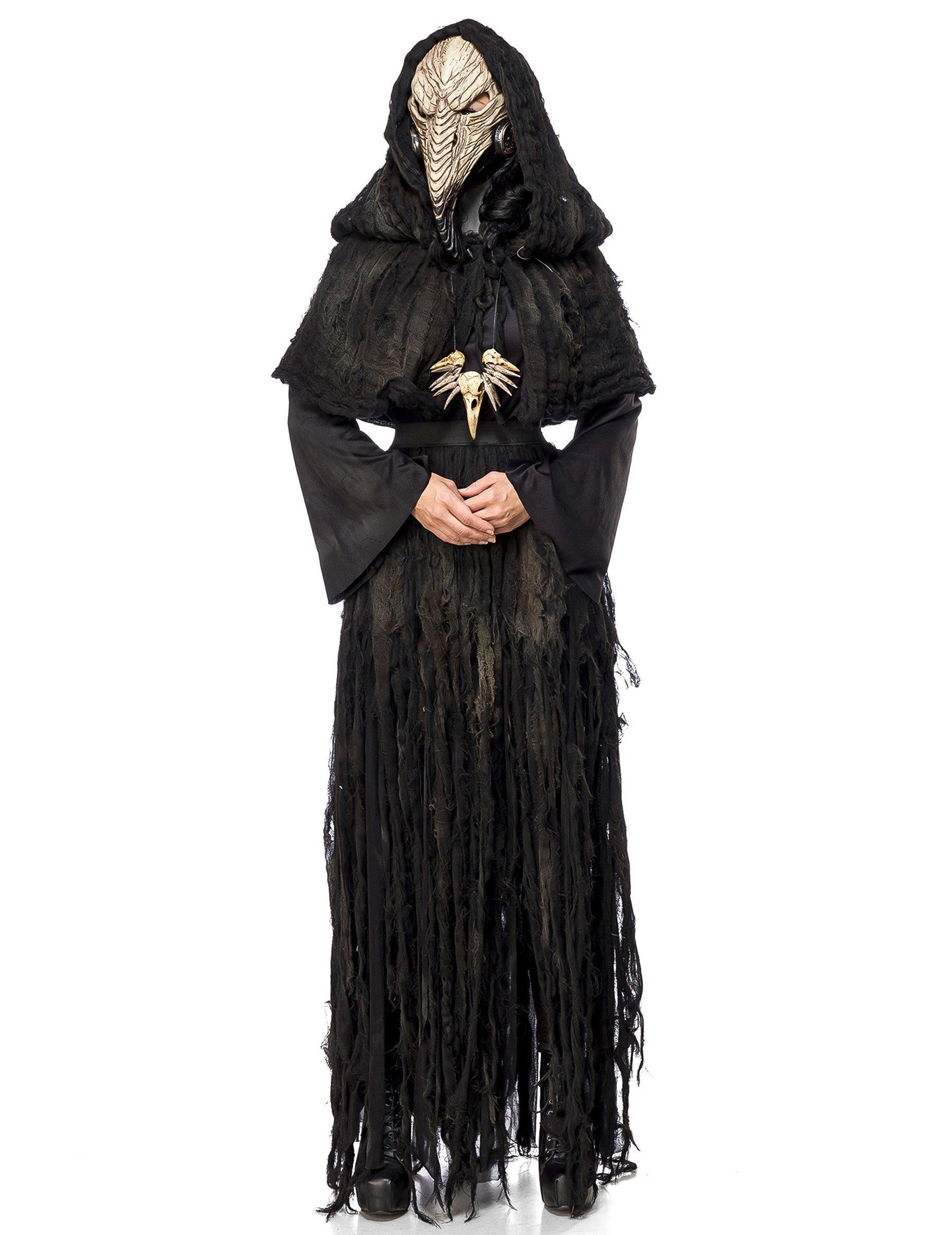 Pestdoktorin Kostüm Schnabelmaske Damen von SWEET RETRO REVIVAL