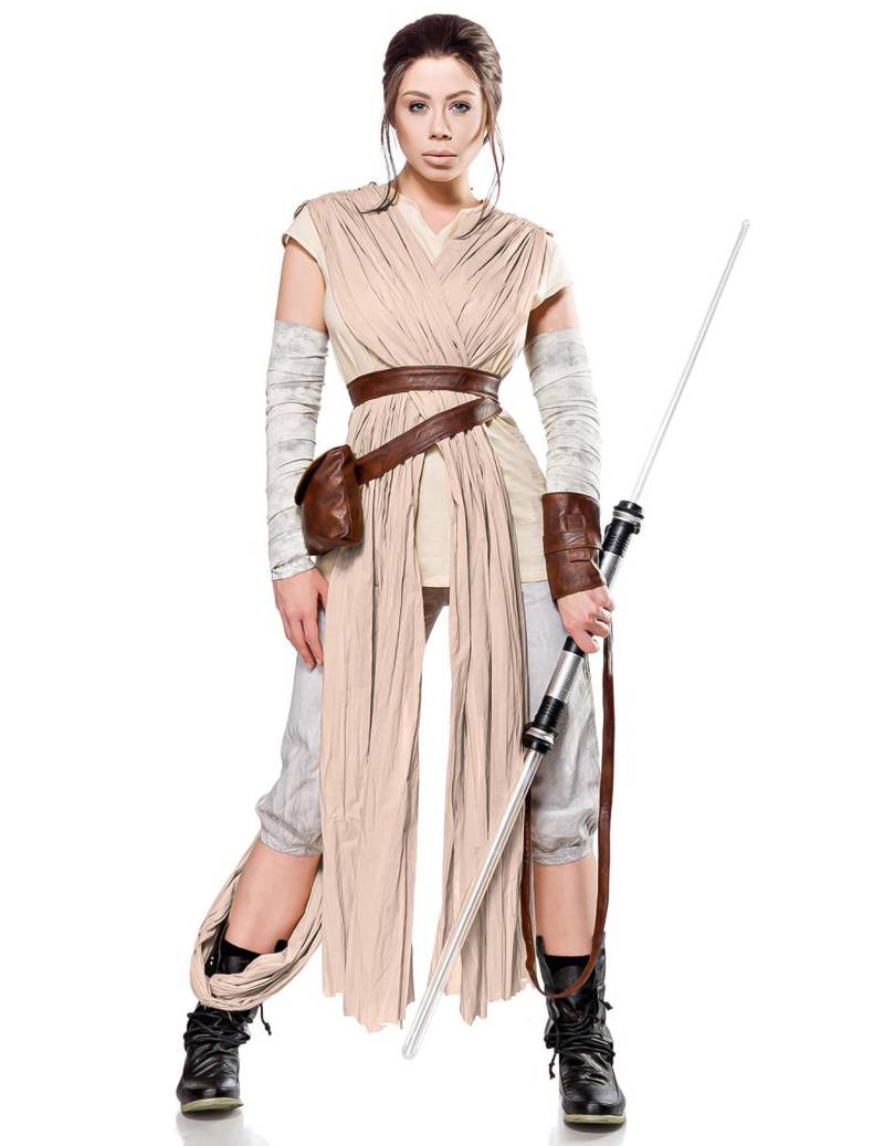 Wüstenkriegerin Kostüm für Damen beige-hellbraun 3-teilig von SWEET RETRO REVIVAL