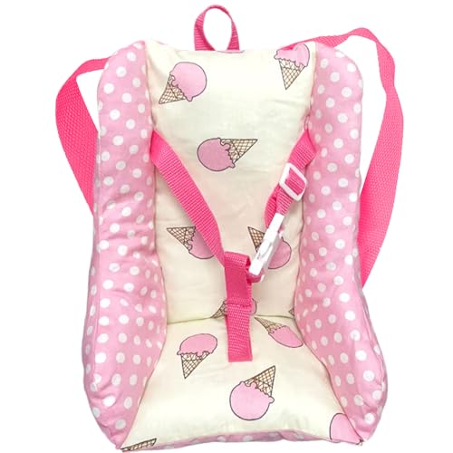 SWEETBIUTI Babypuppenträger, 11 x 8, 9 Zoll lebensexikum Dolls Autositz, weicher Rucksackträger mit Schultergurt und Top Griff für Puppenzubehör für Kinder SWEETBIUTI Babypuppenträger, 11 x 8, 9 Zoll lebensexikum Dolls Autositz, weicher Rucksackträger mit Schultergurt und Top Griff für Puppenzubehör für Kinder von SWEETBIUTI