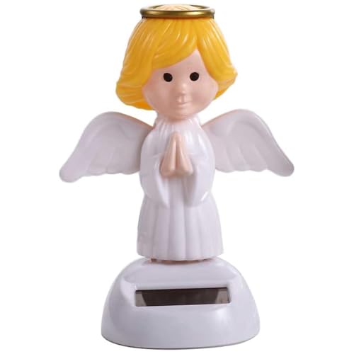SWEETBIUTI Car Dashboard Decorations-Figuren, 2.7x2.7x4.4 Schwingende Angel Solar Bobblehead-Figuren Hitze/Fade-resistent SWEETBIUTI Car Dashboard Decorations-Figuren, 2.7x2.7x4.4 Schwingende Angel Solar Bobblehead-Figuren Hitze/Fade-resistent von SWEETBIUTI