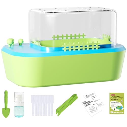SWEETBIUTI Kinder Pflanzenanbau Kit Beobachtung Box Spielzeug sichere Gewächshauswissenschaft Bildungsdiy Pflanzenkit für Jungen Mädchen Kids Gartenset ohne Samen und Boden SWEETBIUTI Kinder Pflanzenanbau Kit Beobachtung Box Spielzeug sichere Gewächshauswissenschaft Bildungsdiy Pflanzenkit für Jungen Mädchen Kids Gartenset ohne Samen und Boden von SWEETBIUTI