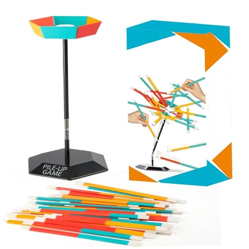 SWEETBIUTI Stick Stack -Spiel, farbenfrohe leichte Stapelspiel, lustige Kinderbalance, Ausbalancieren des Trainings für Bildungsstapel für Kinderstapel, Gleichgewicht, Erwachsene SWEETBIUTI Stick Stack -Spiel, farbenfrohe leichte Stapelspiel, lustige Kinderbalance, Ausbalancieren des Trainings für Bildungsstapel für Kinderstapel, Gleichgewicht, Erwachsene von SWEETBIUTI