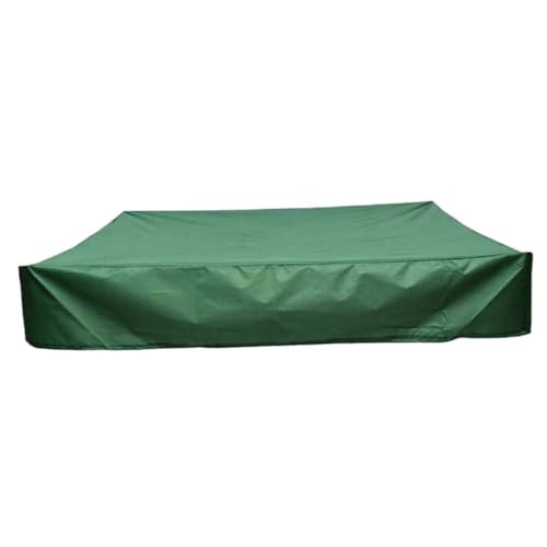 Sandkastenabdeckung quadratische Sandgrube Abdeckung wasserdichte staubfeste Sandkiste Schutz mit Kordelkordel Sandkasten Pool Deckel Outdoor für Kinder grüne XL. Sandkastenabdeckung quadratische Sandgrube Abdeckung wasserdichte staubfeste Sandkiste Schutz mit Kordelkordel Sandkasten Pool Deckel Outdoor für Kinder grüne XL. von SWEETBIUTI