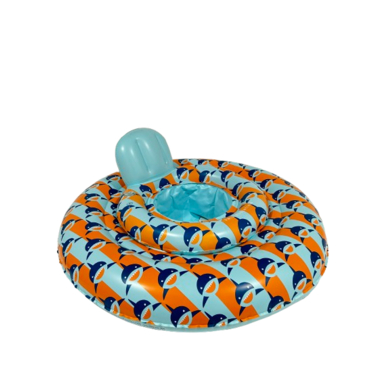 Swim Essentials Orange Blue Sharks Baby float von Swim Essentials