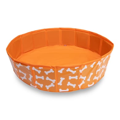 Swim Essentials Orange Bones Dog Pool von Swim Essentials
