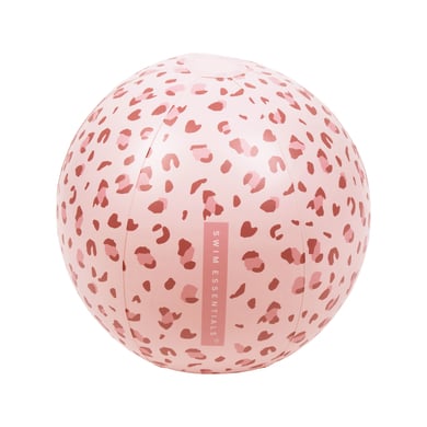 Swim Essentials Strandball 'Old' Pink Leopard ⌀ 51 cm von SWIM ESSENTIALS