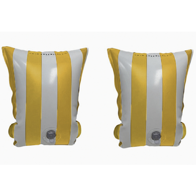 Swim Essentials Yellow Striped Schwimmflügel (0-2 Jahre) von SWIM ESSENTIALS