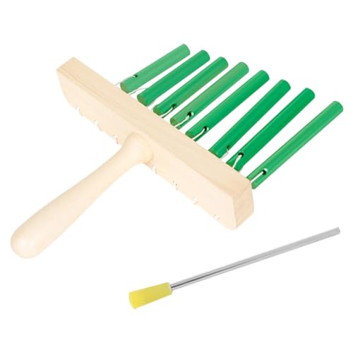 SWOOMEY 1 Satz Glockenanordnung aus Aluminiumrohr Xylophon für Babys Kind Musik Glocken Musical Windglocke Windspiel für Schlagzeug Percussion-Windspiel Massivholz Green SWOOMEY 1 Satz Glockenanordnung aus Aluminiumrohr Xylophon für Babys Kind Musik Glocken Musical Windglocke Windspiel für Schlagzeug Percussion-Windspiel Massivholz Green von SWOOMEY