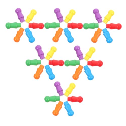 SWOOMEY 180 Stück Brettspielfiguren: Mehrfarbige Spielsteine aus Holz für Schach, Tischmarker, Halma, Strategie, Flugschachkomponenten SWOOMEY 180 Stück Brettspielfiguren: Mehrfarbige Spielsteine aus Holz für Schach, Tischmarker, Halma, Strategie, Flugschachkomponenten von SWOOMEY