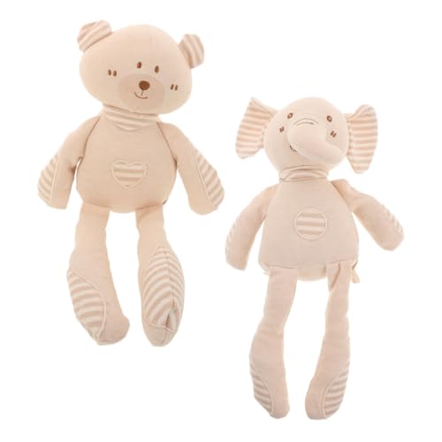 SWOOMEY 2 Stück Teiliges Baumwolltier mit Niedlichem und Bären Weiche Langlebige Plüschtiere für Junge Mädchen und Fördert Sicheres Schlafen und Spaß SWOOMEY 2 Stück Teiliges Baumwolltier mit Niedlichem und Bären Weiche Langlebige Plüschtiere für Junge Mädchen und Fördert Sicheres Schlafen und Spaß von SWOOMEY