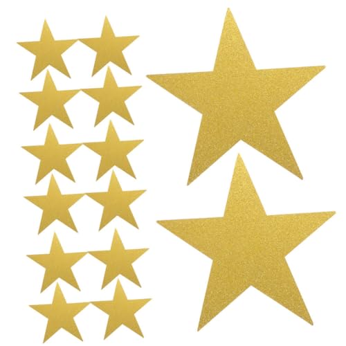 SWOOMEY 80stücke Glitzerstern-ausschnitte Für Pinnwand Sternausschnitte Als Ornament Große Papiersterne Glitzerpapierausschnitte Basteln Fürs Klassenzimmer Wanddeko Für Schule SWOOMEY 80stücke Glitzerstern-ausschnitte Für Pinnwand Sternausschnitte Als Ornament Große Papiersterne Glitzerpapierausschnitte Basteln Fürs Klassenzimmer Wanddeko Für Schule von SWOOMEY