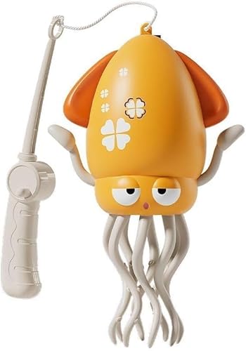 SWTOIPIG Interaktives tanzendes Oktopus-Spielzeug – Musikalisches Babyspielzeug mit Lichtern und automatischer Hindernisvermeidung – Gelb SWTOIPIG Interaktives tanzendes Oktopus-Spielzeug – Musikalisches Babyspielzeug mit Lichtern und automatischer Hindernisvermeidung – Gelb von SWTOIPIG