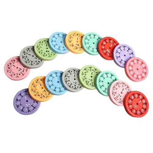 Aurera Rechenwirbel - Montessori Fidget Spinner für interaktives Lernen (18 Stück: Komplettset) von SWZEC