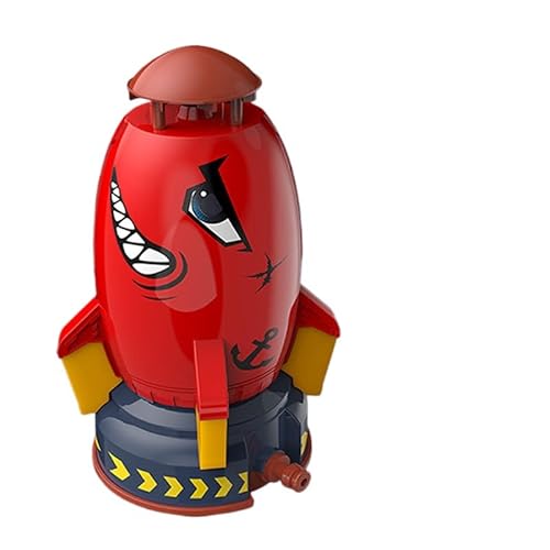KidSplash | Die Fliegende Wasser-Rakete Für Endlosen Sommer-Spaß Luxxiv Rot*2 von SWZEC
