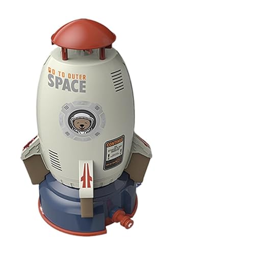 KidSplash | Die Fliegende Wasser-Rakete Für Endlosen Sommer-Spaß Luxxiv Weiß von SWZEC