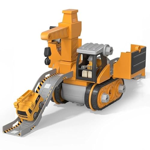 Master Builder Engineer Set™- Bauspaß für Anfänger - Baustellenspielzeug - Mein-Kleines-Baby(Gelb Handbuch) von SWZEC