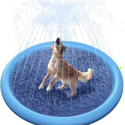 Puppery Sprinkler Wasserspielmatte Für Hunde von SWZEC